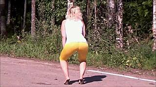 Yellow Big Ass Flashing Outdoor
