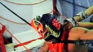 Wrestling match between Dragonfly and Adriana Milano