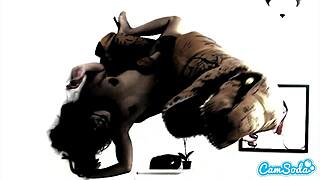 latina step sister fucked by teen in dorm.