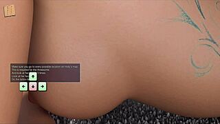 Redhead Takes Leap With Big Tits Exposed