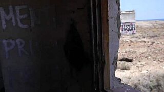 beautiful spanish amateur davcina gives deepthroat blowjob outdoors on tenerife