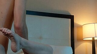 petite tatted woman gets wild in missionary style action