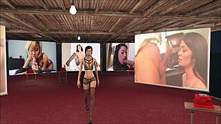 fallout 4 fashion in cute 3d anime style 😊