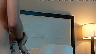 petite tatted woman gets wild in missionary style action