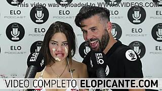 Sara Blonde Plays With The Cream From Elo Podcast And Swallows It