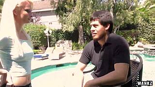 Blonde Teen Maddy Rose Gags