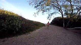 Intense Public Fuck on Beach for Car Help - Sumaya Ganesha