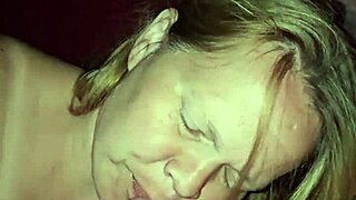 slobbing on my cock with a full mouth.