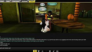 hey, i'm fucking a random guy in this slutty gangbang with daddy 😏