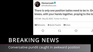 BBW Ebony Congresswoman Sucks Cock Sloppily in Roleplay for Vote