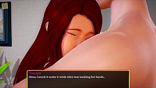 My New Family 325: Redhead Amateur Shows Off Small 18+ Tits in Homemade Clip