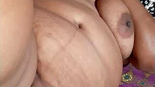 Wife and Husband Intimate Moments