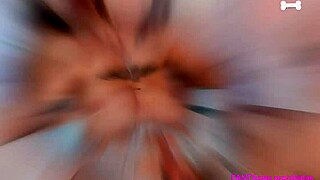 My forbidden fantasies with blonde anal action drive me wild