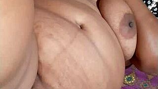 Wife and Husband Intimate Moments