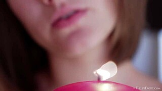 cute teen mira v fingering herself