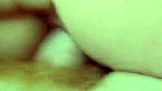 Amateur wife riding reverse cowgirl with fingering