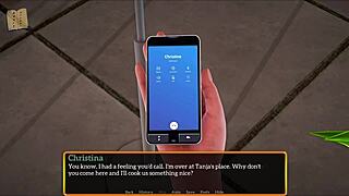 I explore my new stepfamily in this game