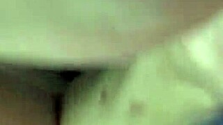 Her Mouth Overflows with Sticky Cum Load