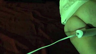 gigi gets her anal plugged and fucked