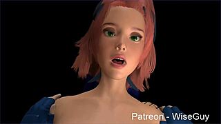 Sakura and Hinata's Futa Sandwich in Multiple POV Angles