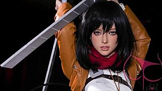 Mikasa Sex Doll Ready for Wild Play with Her Tight Body Tonight. Wanna Join the Fun?