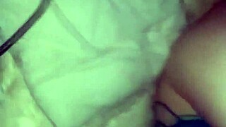 Pregnant beauty with big tits relaxes