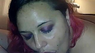 Redhead Blowjob Deepthroat Action!