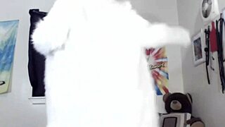 Goddess explores fur fetish in solo diary entry