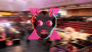 salón erótico barcelona trio surprises in public part 1