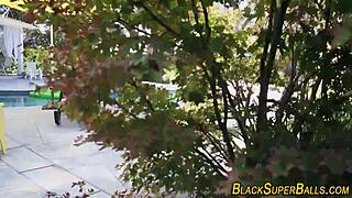 a teen latina rides a big black cock in interracial hardcore