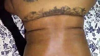 Hazelnutxxx Shaking Ebony Ass in Hood