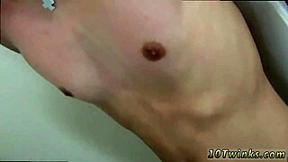 Gay hunk films raw bareback sex with another boy