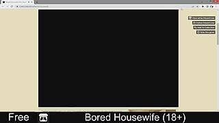 Bored HOUSEWIFE 18 Seeks Interactive Fun