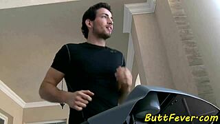 european amateur bends over for doggystyle anal and cum on ass in glamour scene