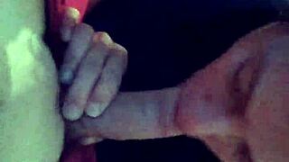 My ex girlfriend gives amazing blowjob to my friend