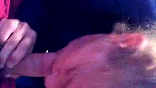 My ex girlfriend gives amazing blowjob to my friend