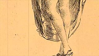 Man, I’m totally into this vintage erotic illustration, like, so cool, ya know?