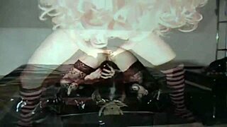 Huge black toy dominates with hardcore fucking and massive cumshots