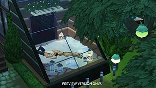 Cabin by the woods with scarlet j in 3d hentai rough sex