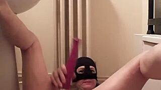 Whore slave sucks cocks in intense BDSM session