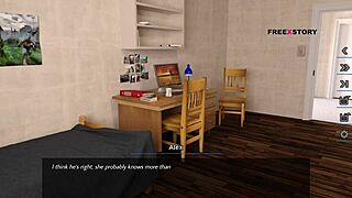 Alex Watching Jenna Change And Get Fingered