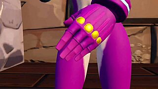 dj bop showcases furry mod with big ass and tits in solo scene