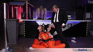 OMG! Two Busty MILFs Take on Horny Scientist at Area 51!