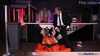 OMG! Two Busty MILFs Take on Horny Scientist at Area 51!