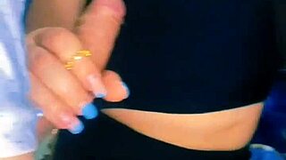 Husband introducing his young wife to a friend for some fun