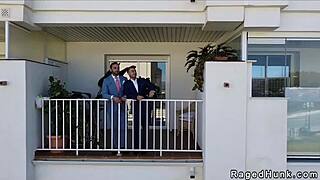 Wow! Gays in Suits Rimming Hard