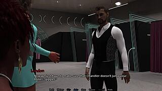 Bold redhead goddess reveals shaved pussy in intense prologue