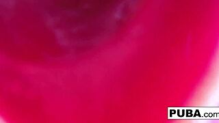 Want to see Jezebelle Bond's slimy spit fetish on her big tits?