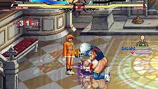 brian battles izanami in anime hentai cumshot