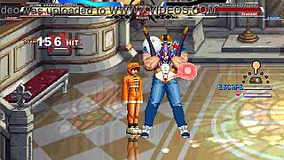 brian battles izanami in anime hentai cumshot